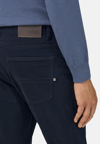 Boggi Milano Slimfit Hose in Blau