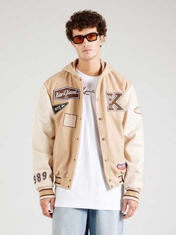 Karl Kani Tussenjas in Beige: voorkant