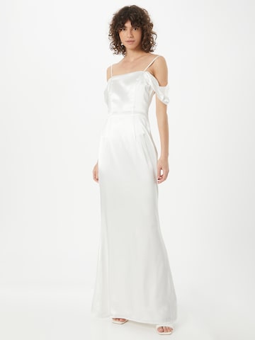 Lipsy Βραδινό φόρεμα σε λευκό: μπροστά