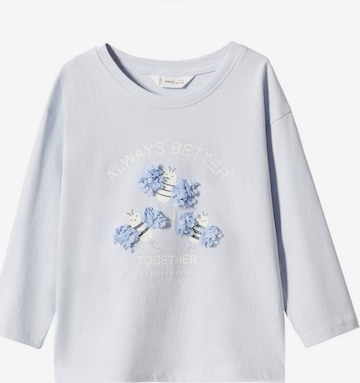 MANGO KIDS T-shirt i blå: framsida