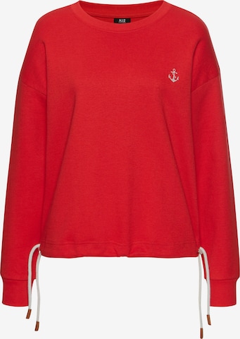 H.I.S Sweatshirt in Rot: Vorderseite