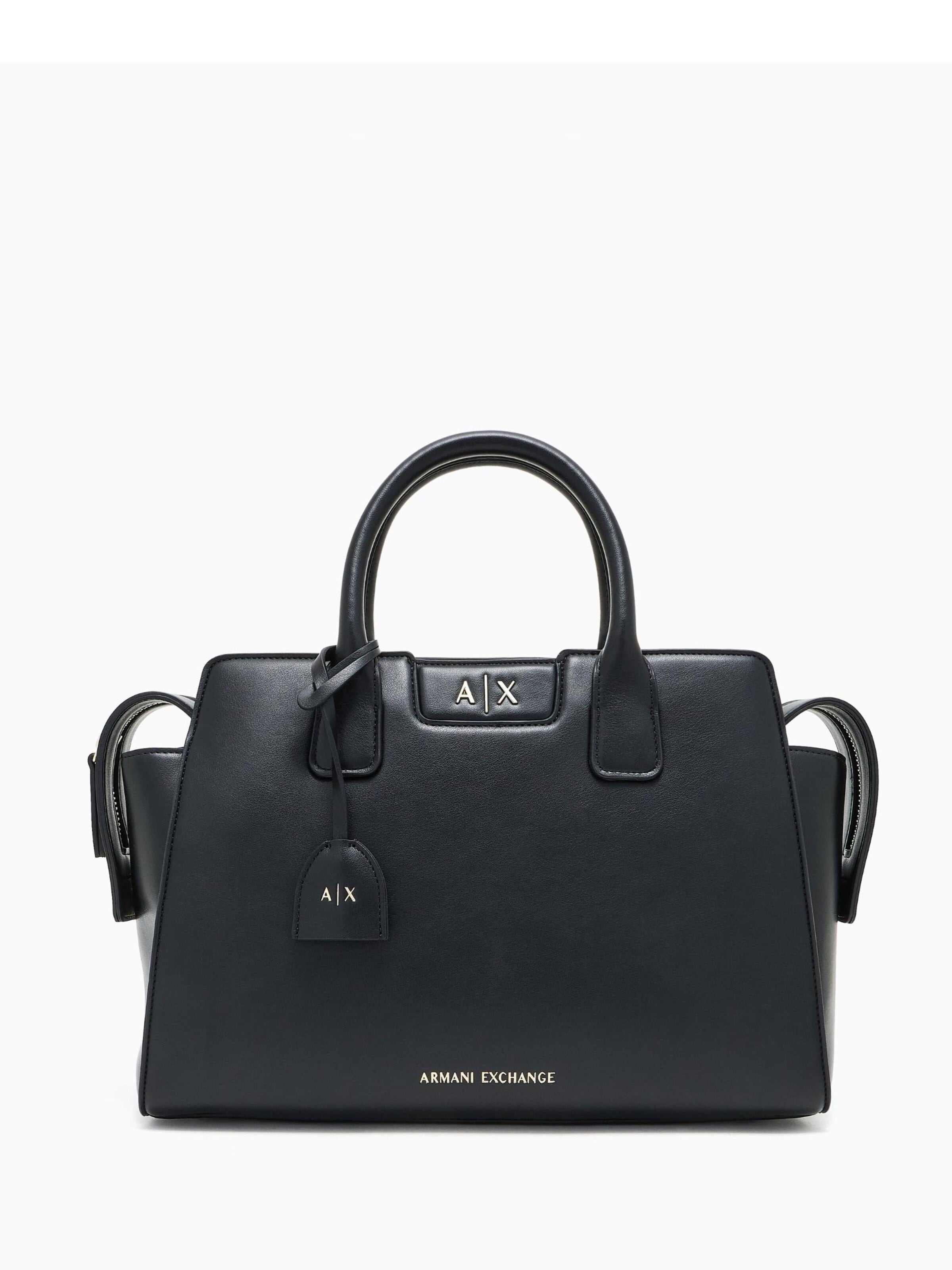 ARMANI EXCHANGE - Bolso de mano 'XW002158' en negro: frente
