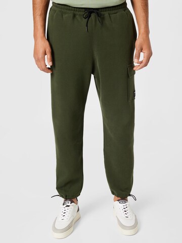 HOLLISTER Loosefit Broek in Groen: voorkant