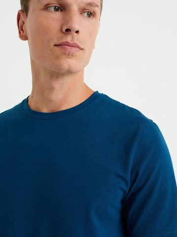 T-Shirt WE Fashion en bleu