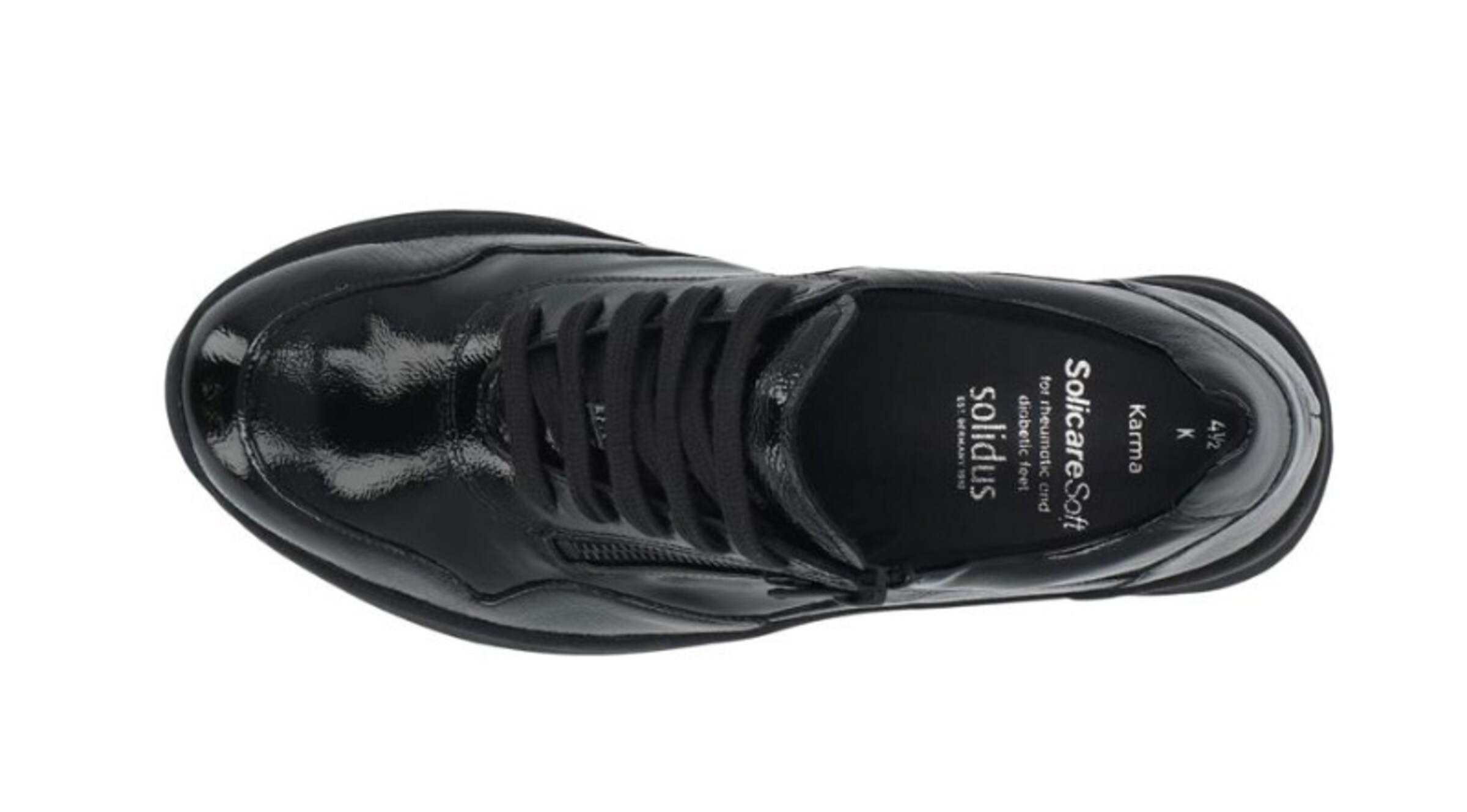 SOLIDUS Lace-up shoe in Black