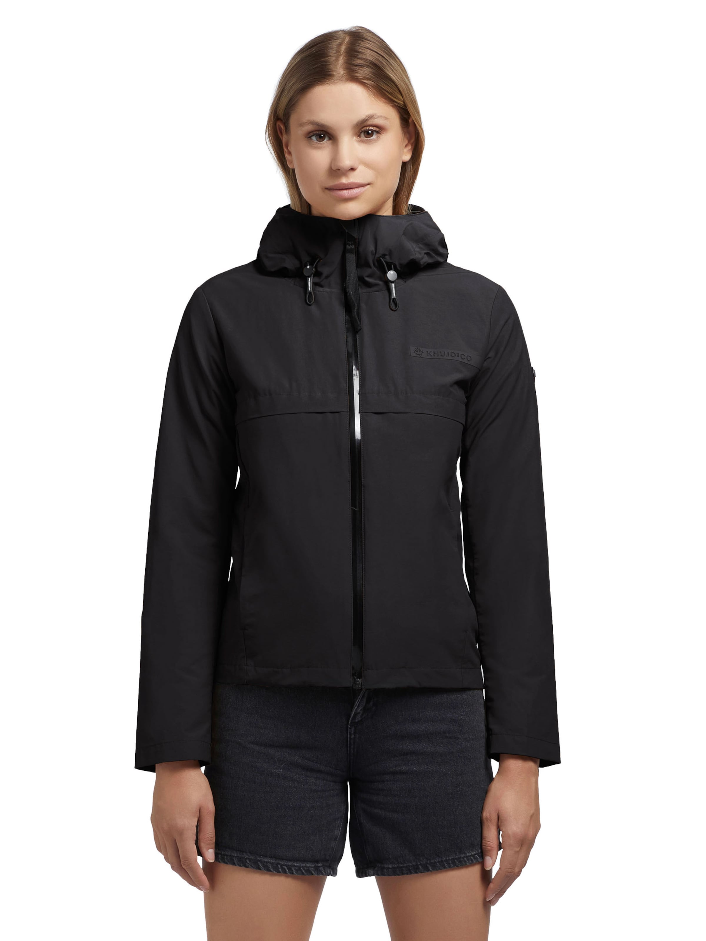 khujo Between-season jacket 'Tiema' in Black