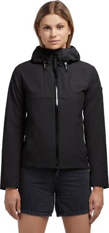 khujo Jacke 'Tiema' in Schwarz