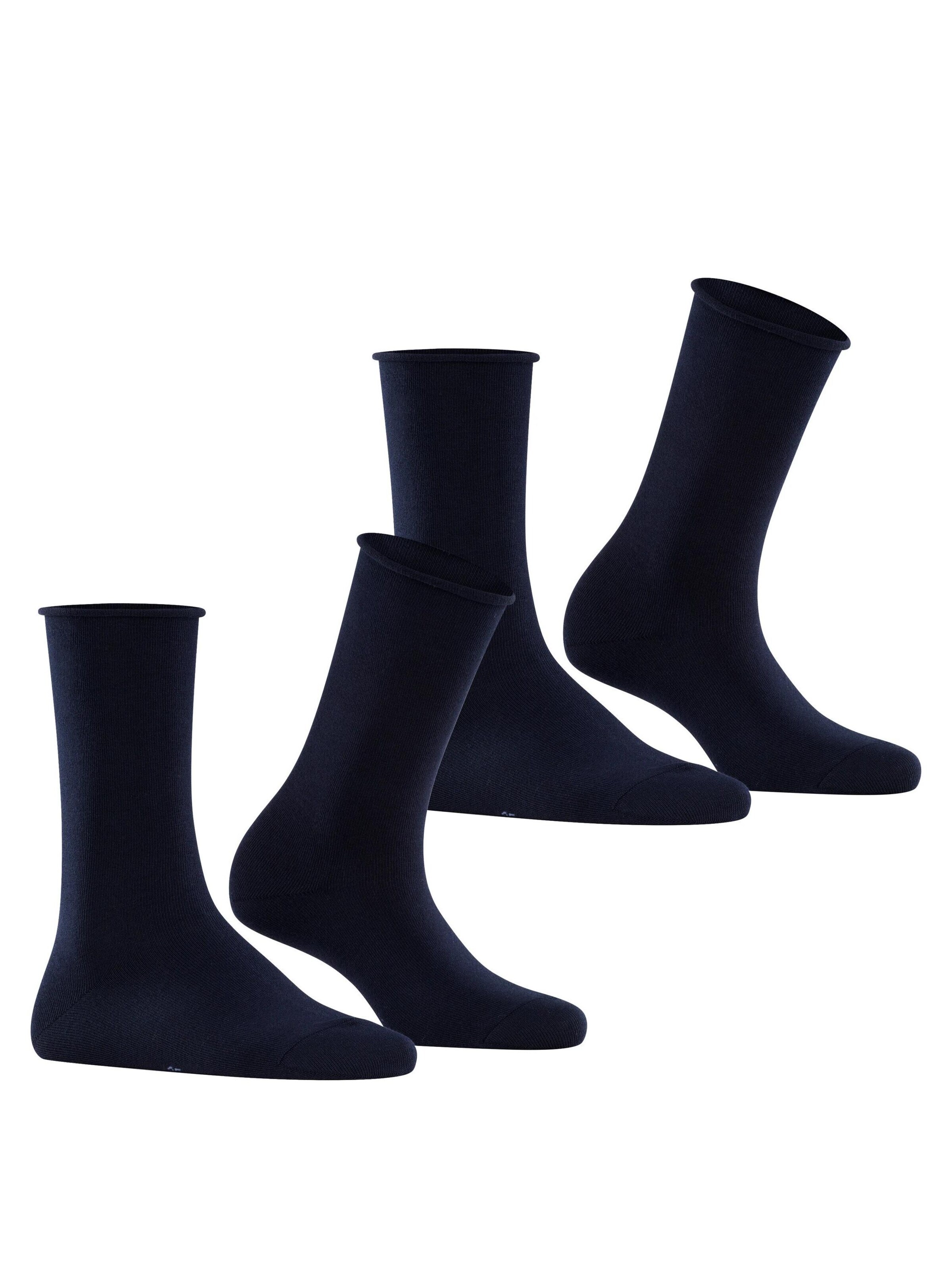 ESPRIT Socken 'Basic Pure 2-Pack'‌‌‌ in Blau