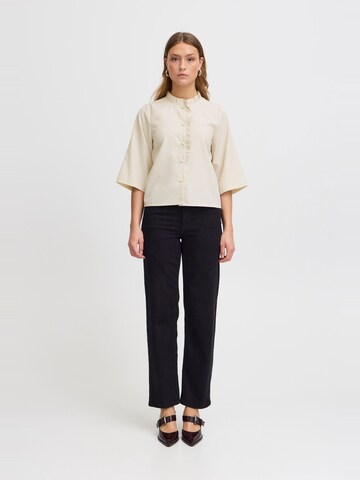 ICHI - Blusa en beige