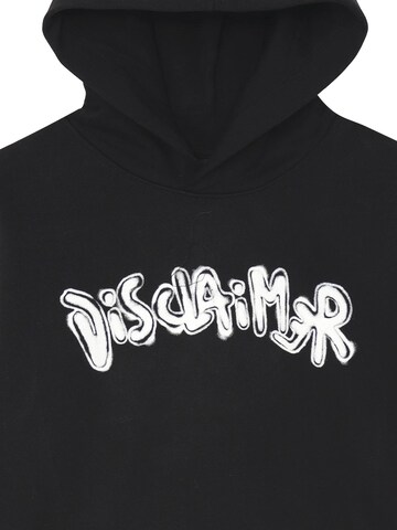 DISCLAIMER Sweatshirt 'Graffiti' in Schwarz