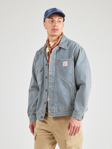 LEVI'S ® Демисезонная куртка 'SUNRISE TRUCKER' в Синий: спереди