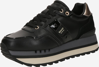 Blauer.USA Niske tenisice u bronca / crna, Pregled proizvoda