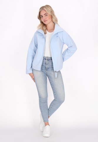 Schmuddelwedda Functionele jas in Blauw: voorkant