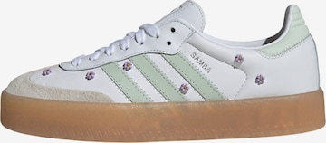 Baskets basses 'Sambae' ADIDAS ORIGINALS en blanc : devant