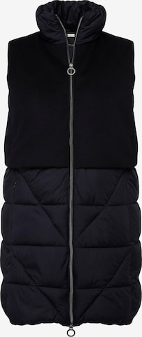 Ulla Popken Bodywarmer in Blauw: voorkant