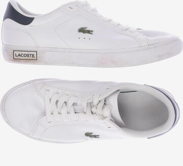 LACOSTE Sneaker 38 in Weiß: predná strana