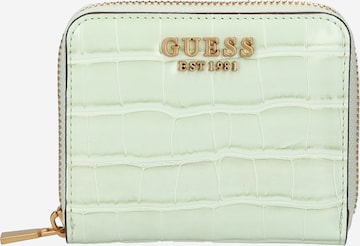 GUESS Wallet in Green: front