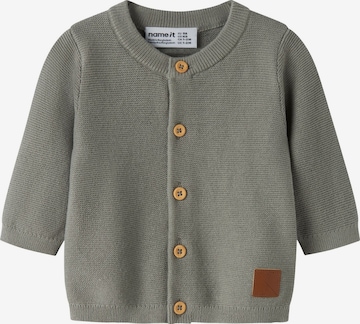 NAME IT Strickjacke in Grau: Vorderseite