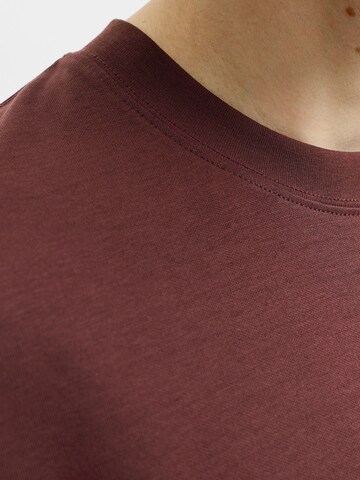 T-Shirt 'JJEBarron' JACK & JONES en marron
