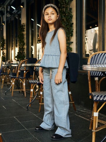 NAME IT Wide leg Jeans in Blauw
