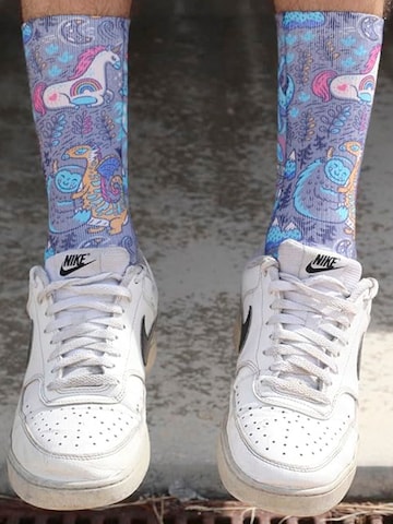 Surf Monkey - Calcetines deportivos en gris: frente