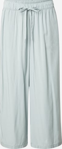 Wide Leg Pantalon QS en vert : devant