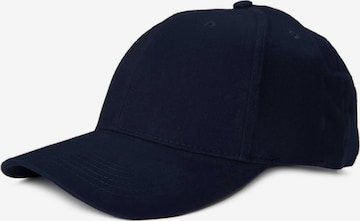 styleBREAKER Cap 'Baseball Cap Einfarbig' in Blau: Vorderseite