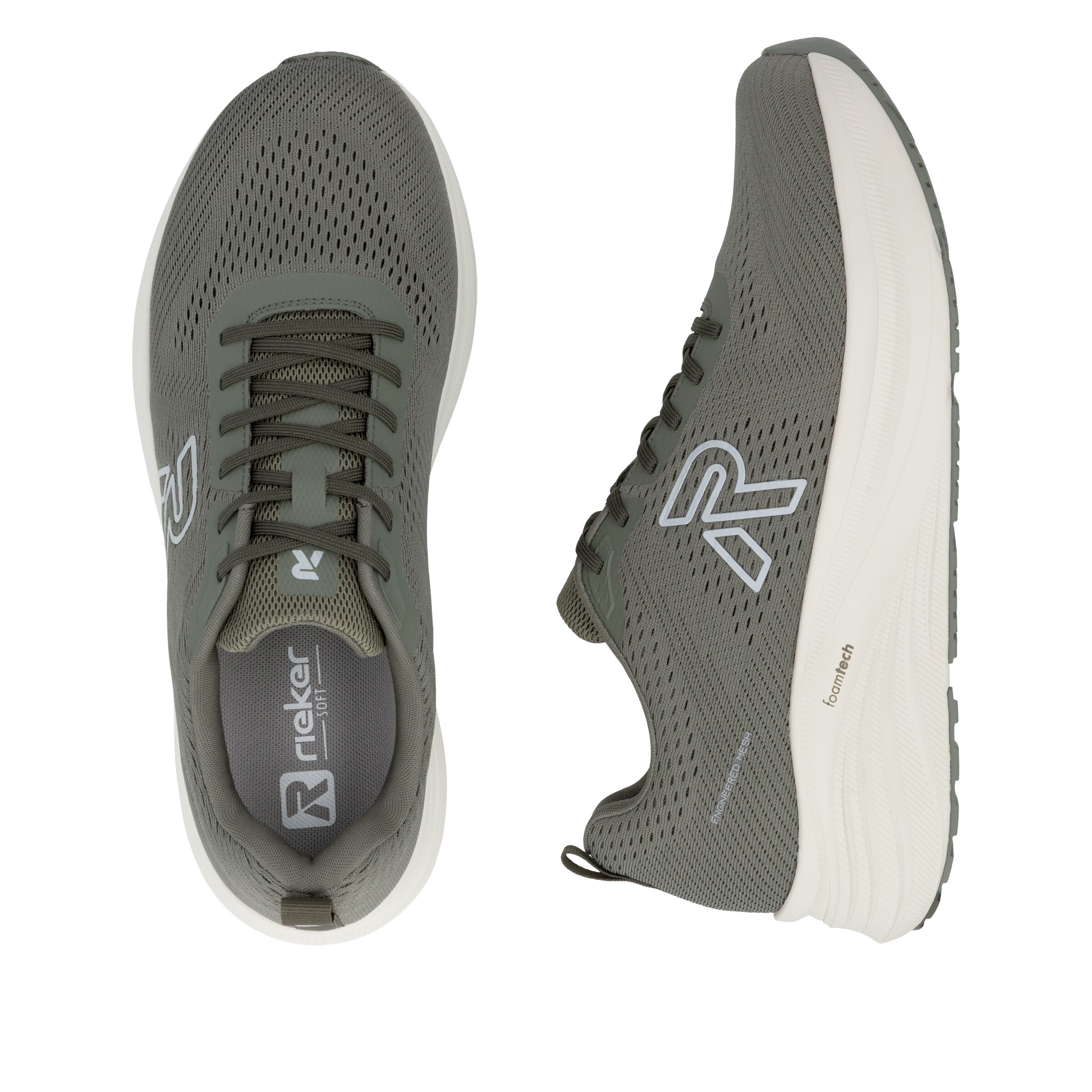 Rieker Sneaker in Grün