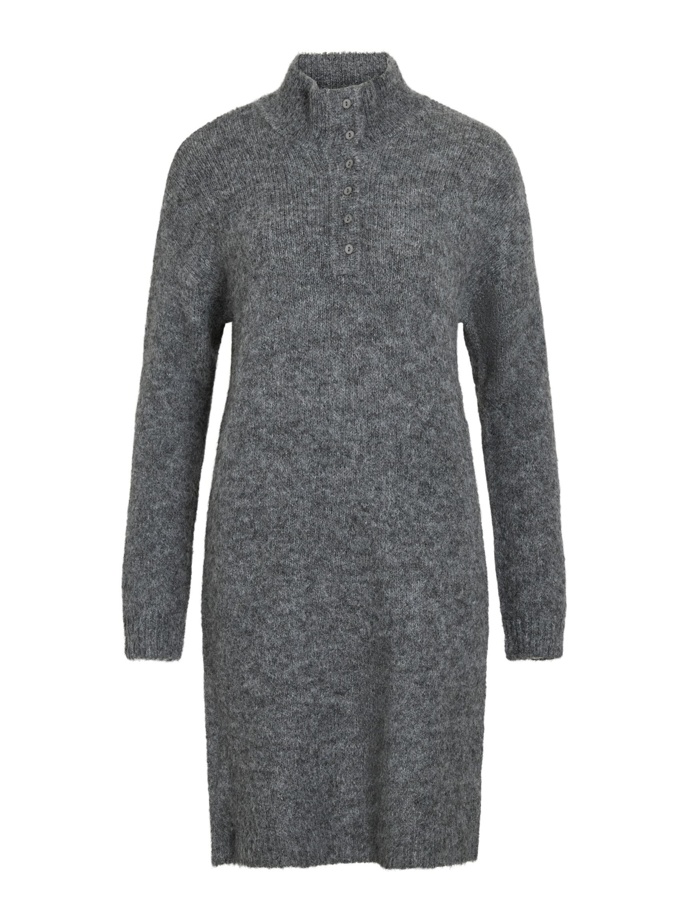 VILA Kleid 'VINYNNI' in Grau: Vorderseite