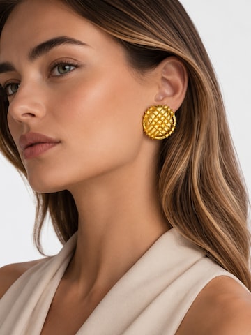Boucles d'oreilles RteRme en or