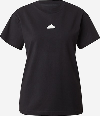 Tricou funcțional ADIDAS SPORTSWEAR pe negru / alb, Vizualizare produs