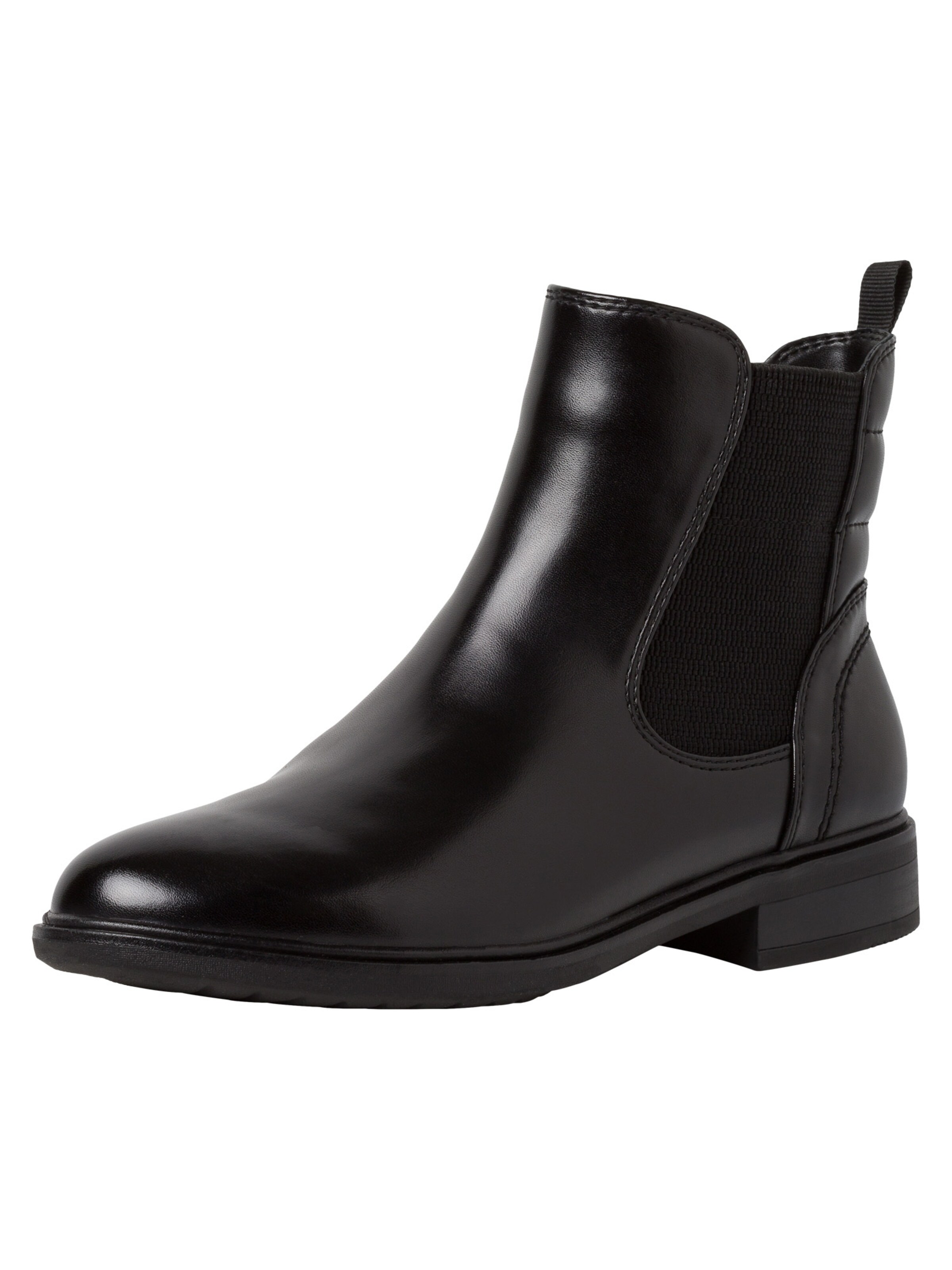 Stiefel Schwarz Jana Comfort Stiefel JANA Chelsea Boot In Schwarz