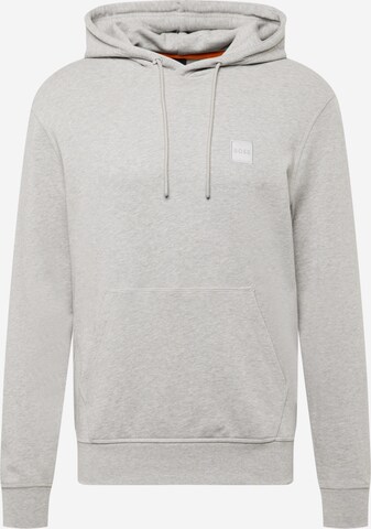 Sweat-shirt 'Wetalk' BOSS en gris : devant