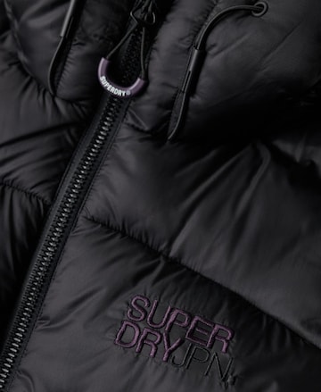 Superdry - Casaco de inverno em preto