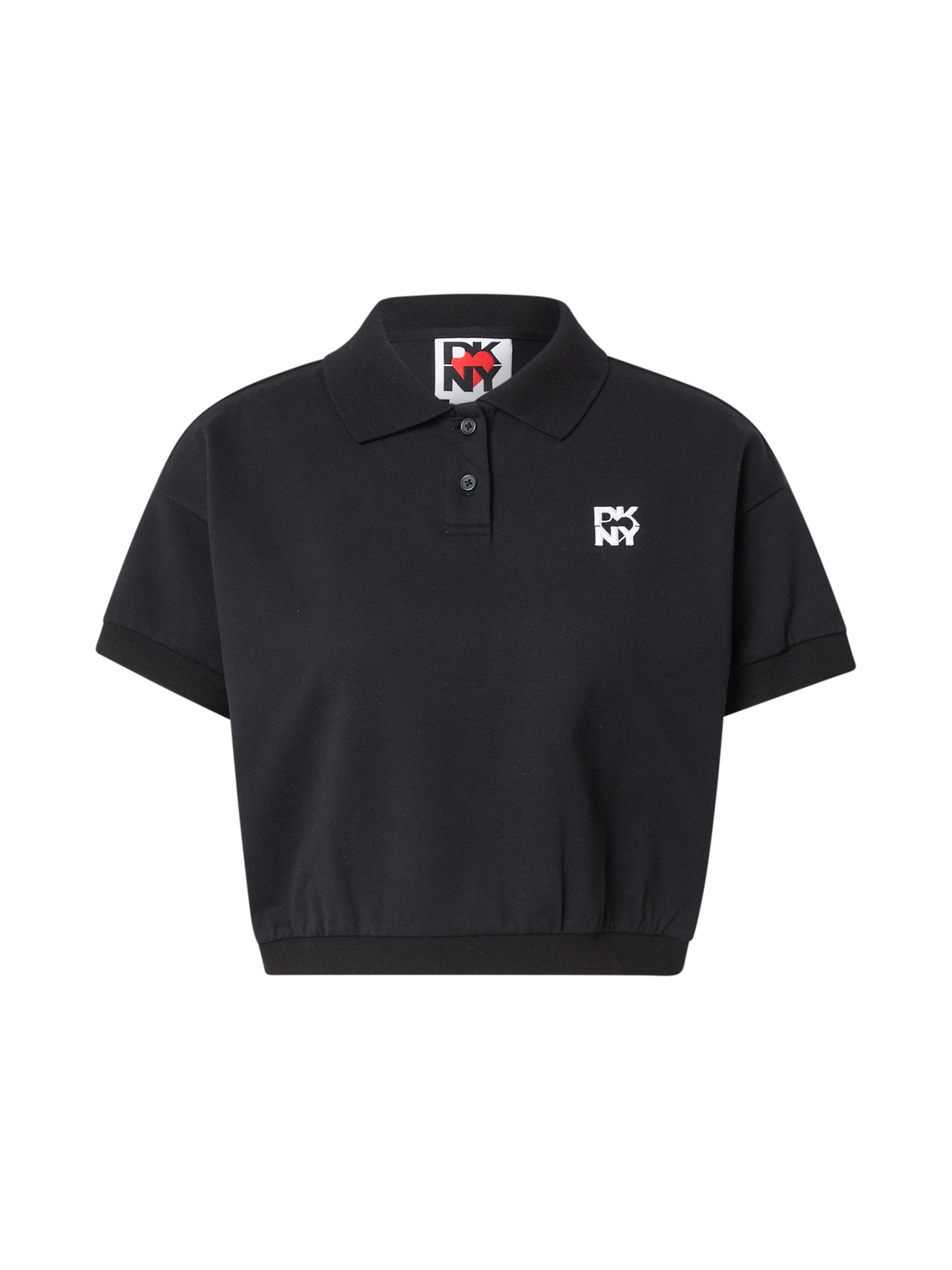 DKNY Koszulka w kolorze czarny / białym, Podgląd produktu