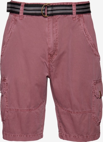 PROTEST Hose 'PACKWOOD' in Rot: Vorderseite