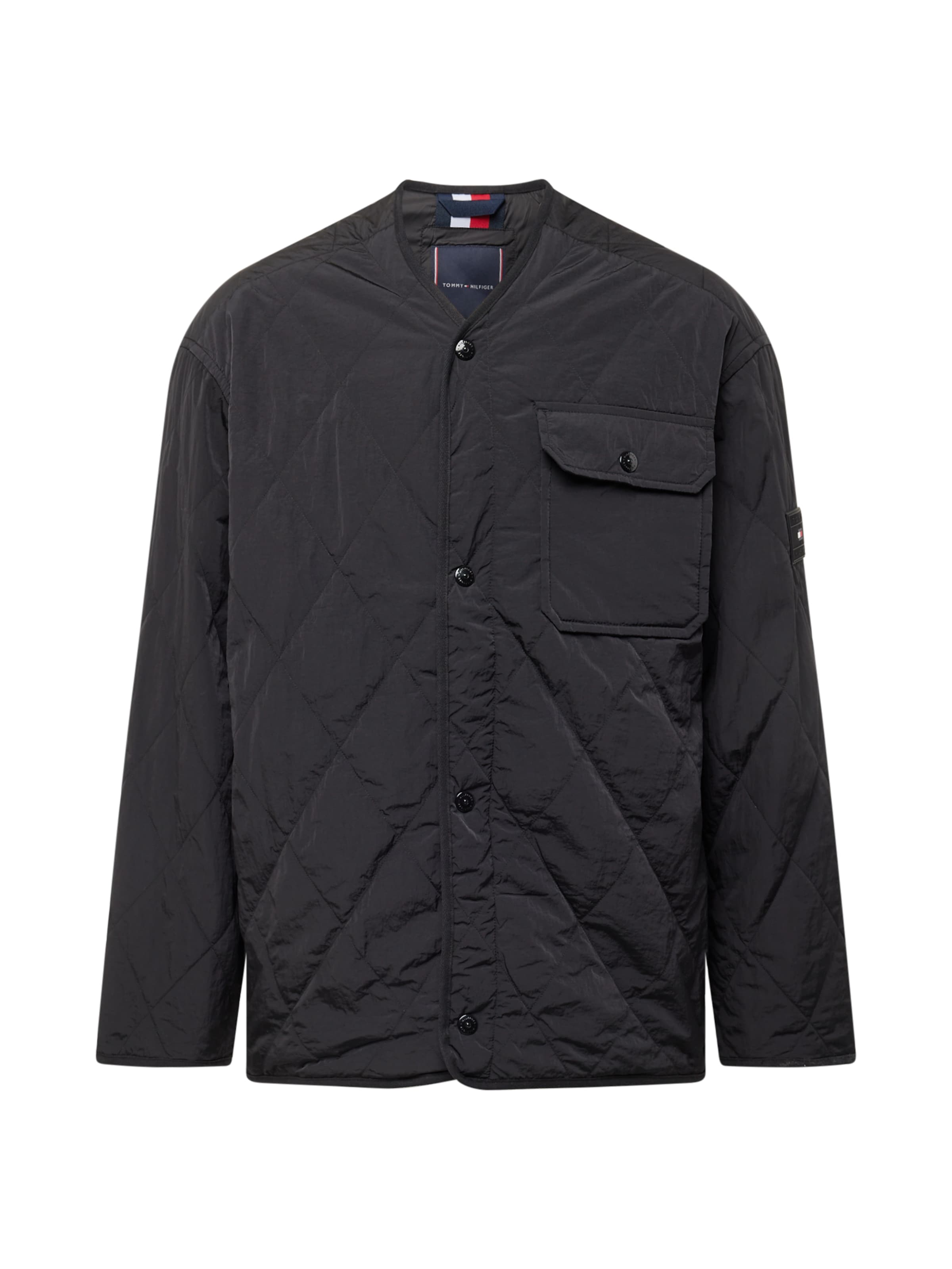 Veste mi-saison TOMMY HILFIGER en noir : devant