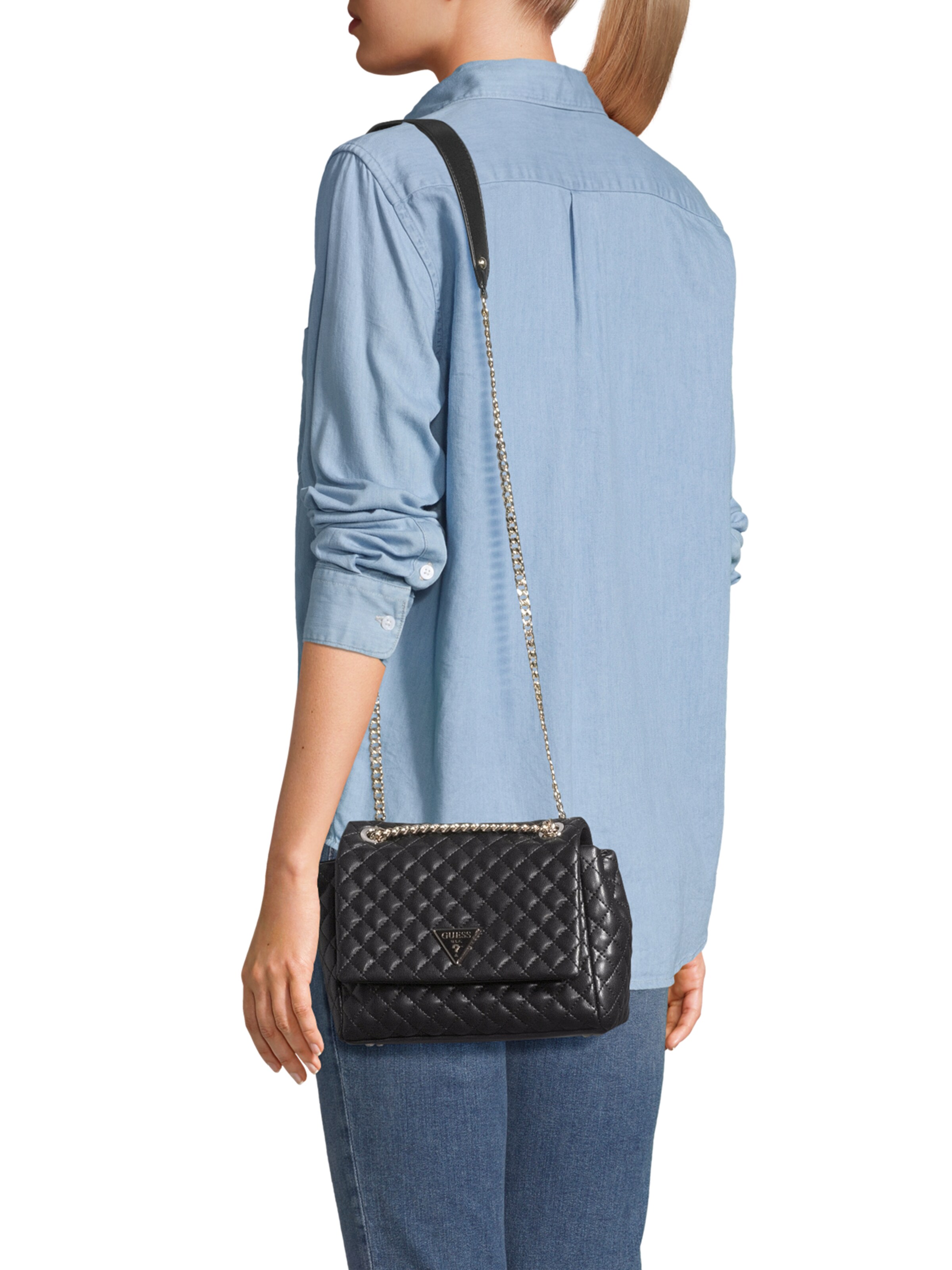 Sac à bandoulière 'Rianee' GUESS en noir