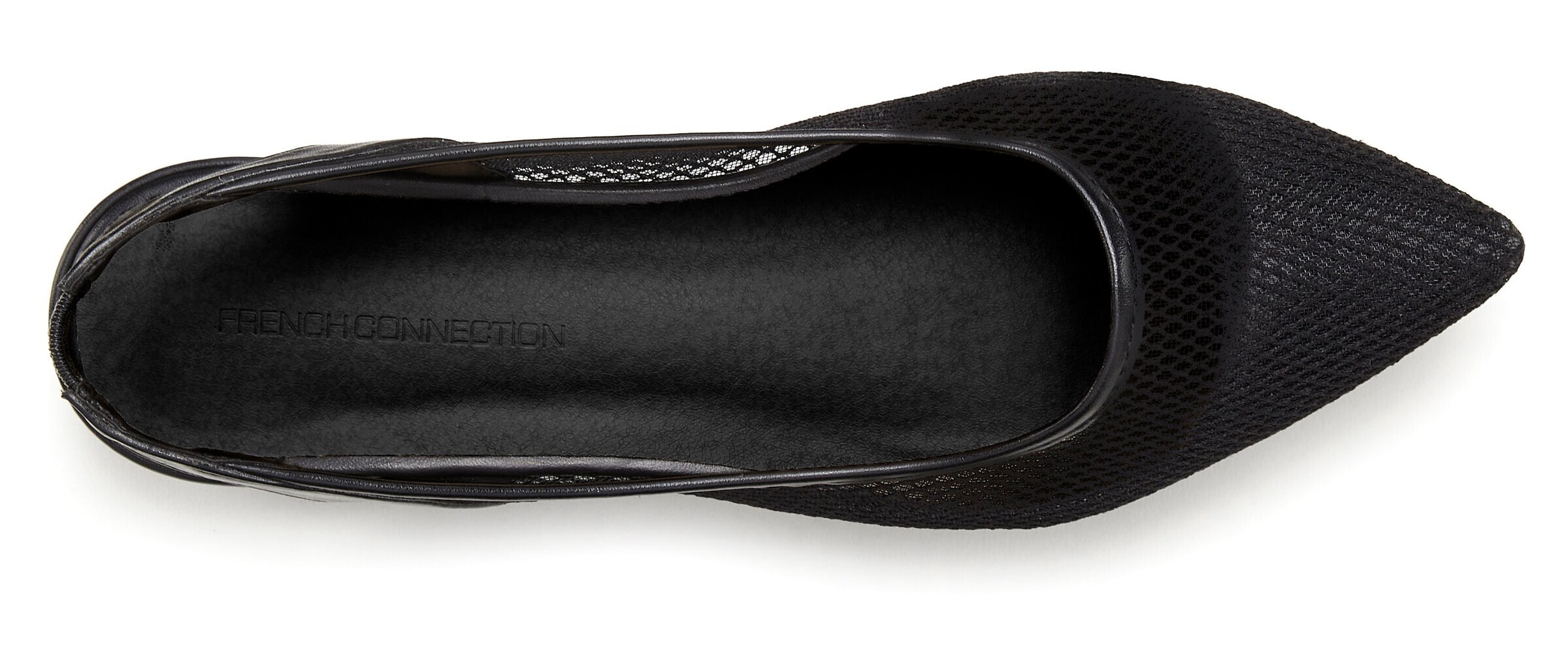 FRENCH CONNECTION Balerinke | črna barva