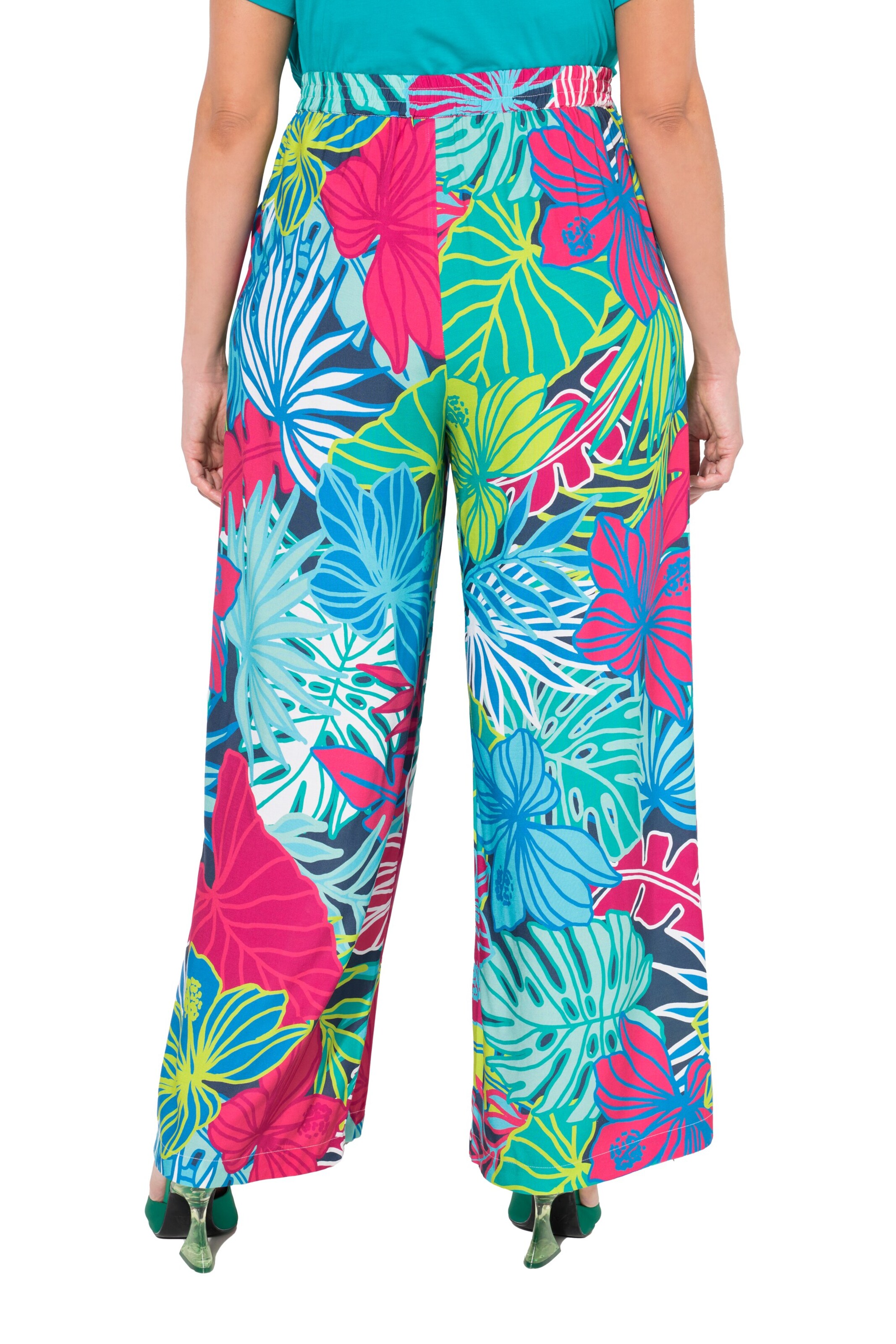 Ulla Popken Wide leg Pants in Blue