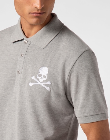 Philipp Plein Shirt 'Skull&Bones' in Grau
