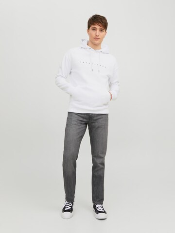 Sweat-shirt 'Star' JACK & JONES en blanc