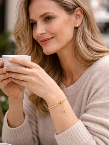 Staufergold Bracelet 'Lichtspur' in Gold: front
