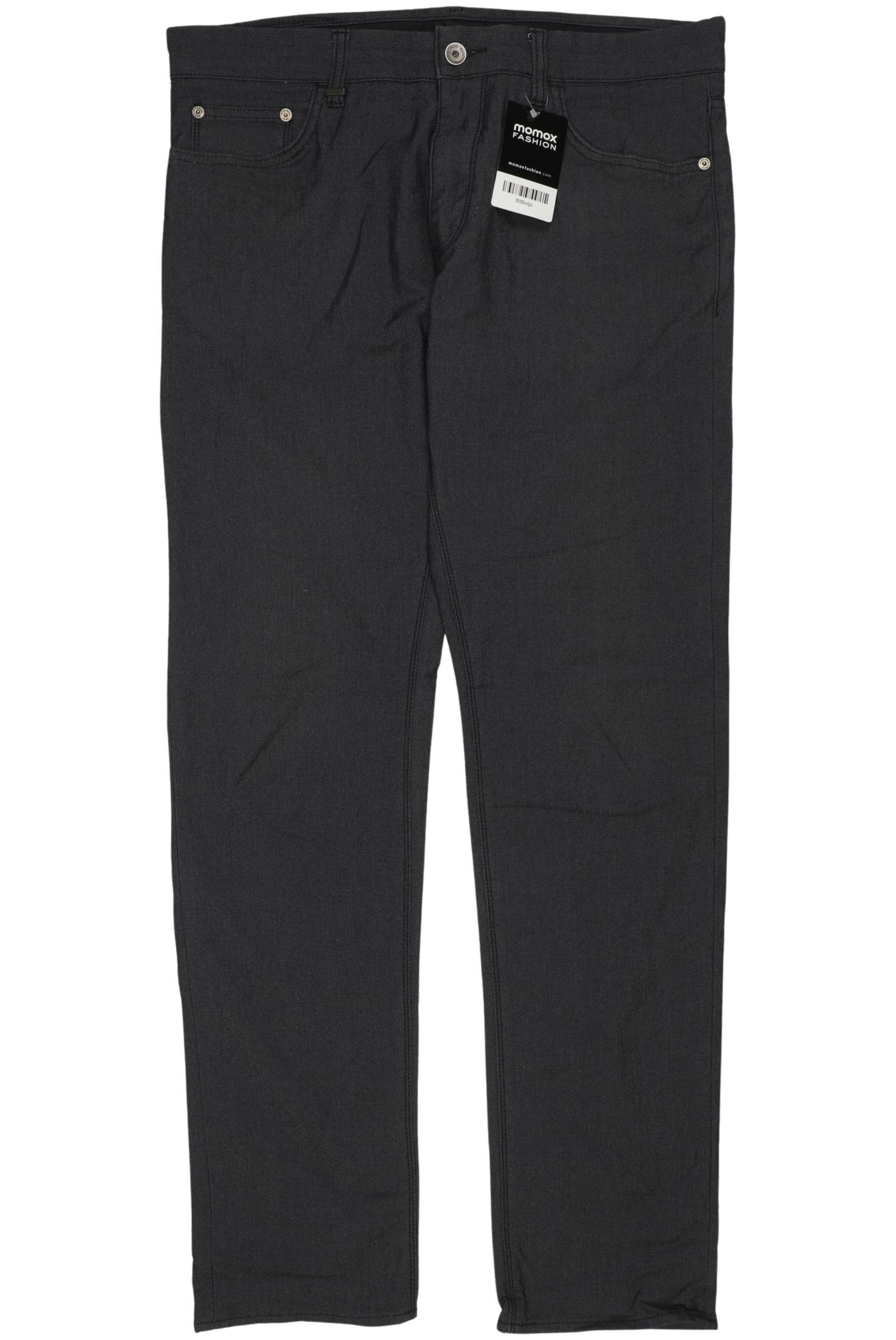 BOSS Black Pants in 33 in Grey: front