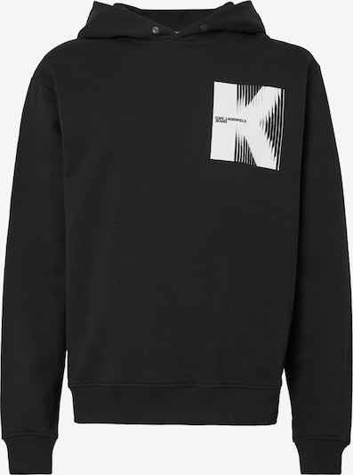 KARL LAGERFELD JEANS Collegepaita värissä musta / valkoinen, Tuotenäkymä