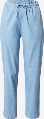 Wemoto Regular Broek 'Lou Chambray' in Blauw: voorkant