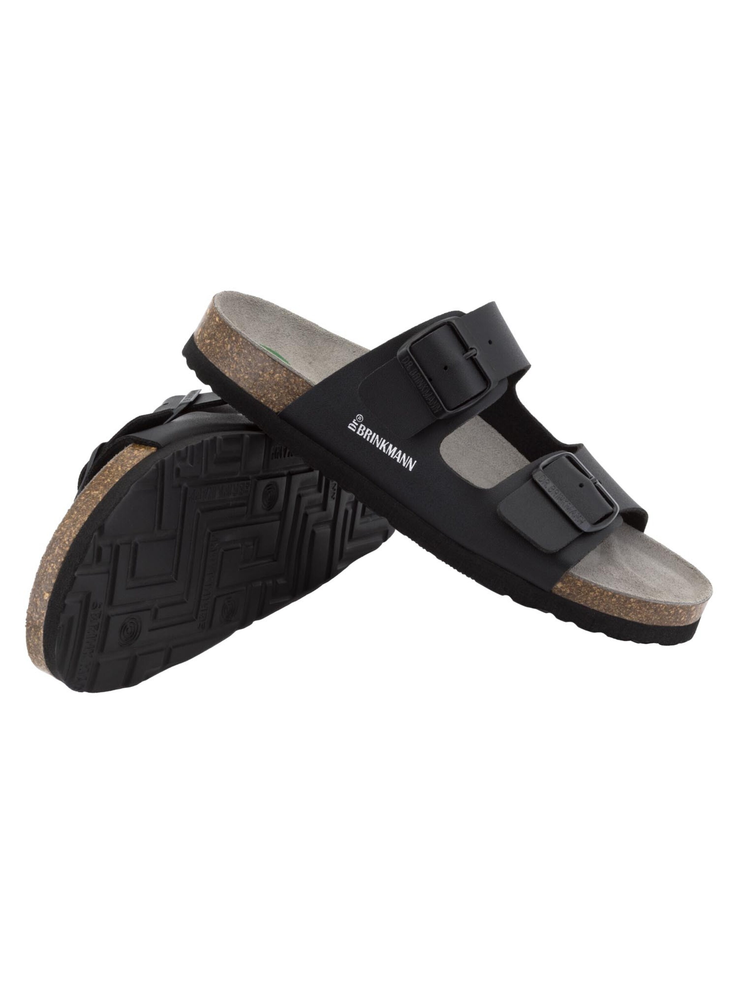 DR. BRINKMANN Pantolette 'Bonillo'‌‌‌‌‌‌‌ in Schwarz