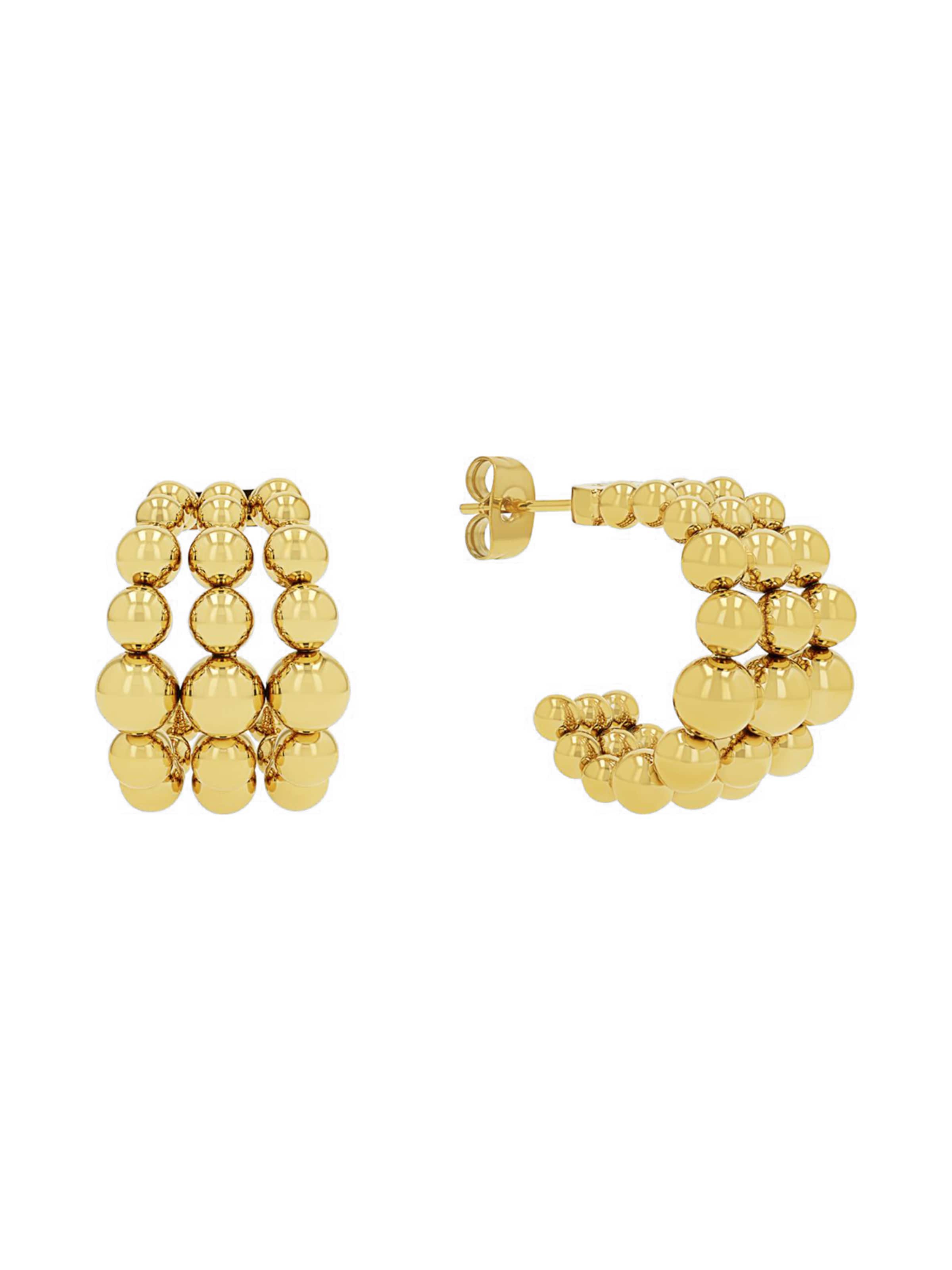 JOOP! Oorbellen 'Creolen' in Goud: voorkant