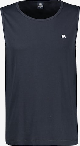 LERROS Sportliches Baumwoll-Tanktop mit O-Neck, große Größen in Blau: Vorderseite