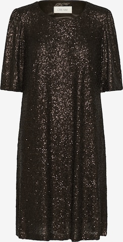 Robe Cream en marron : devant